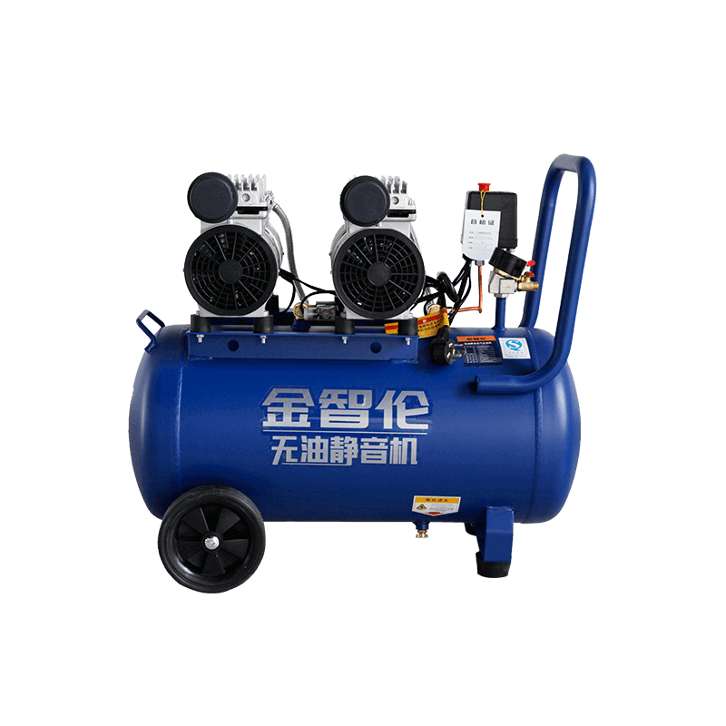 ZL-550W × 2-50L 1.5HP stille olievrije luchtcompressor