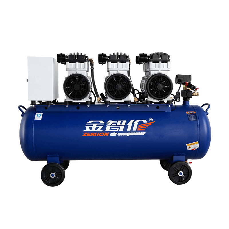 ZL1100×3-120L 4.4HP Stille olievrije luchtcompressor Stille olievrije luchtcompressor